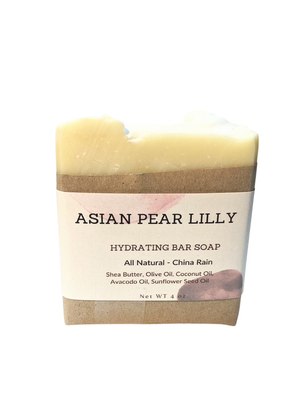 Asian Pear, Lily Hydrating Bath Bar